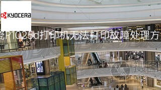 京瓷P1025d打印机无法打印故障处理方法 京瓷P1025d打印机无法打印故障处理方法