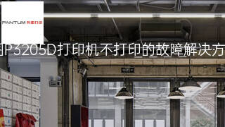 奔图P3205D打印机不打印的故障解决方法 奔图P3205D打印机不打印的故障解决方法